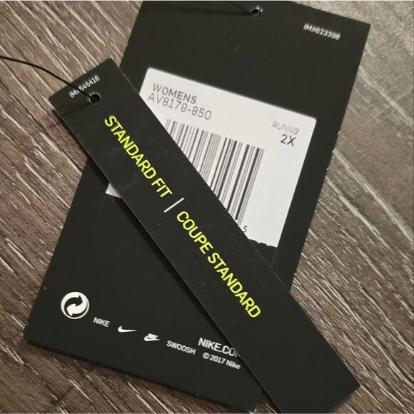 Nike Orange and Black Running Active Athletic Shorts Plus‎ Size 2X New - Picture 6 of 11